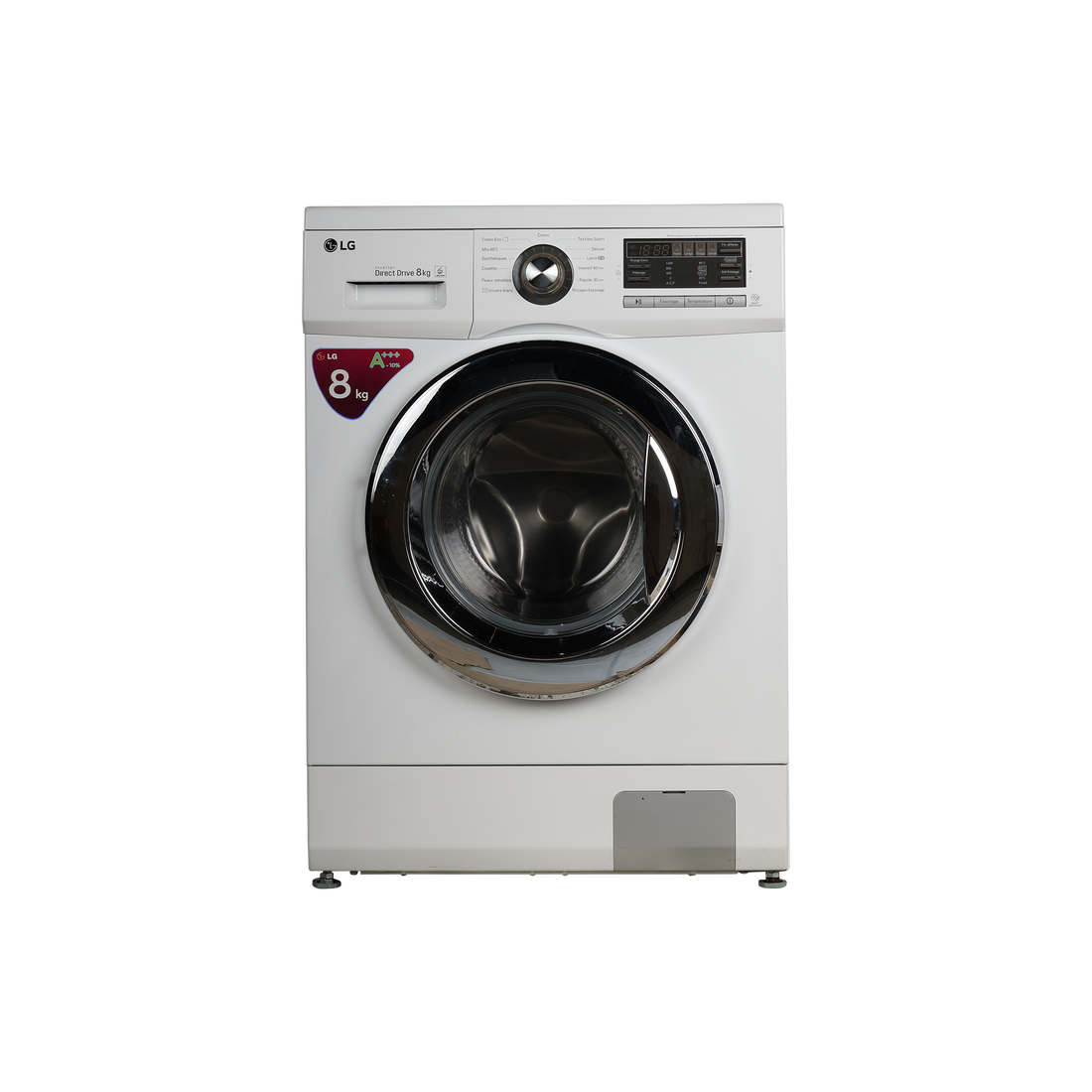 Lave-Linge Hublot 8 kg Reconditionné LG F84802WH : vue de face
