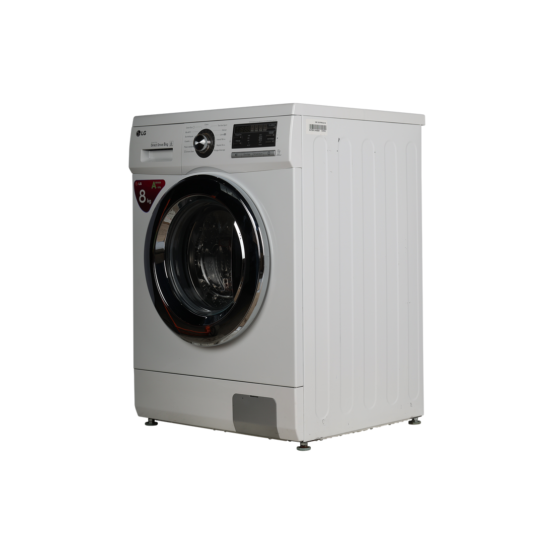Lave-Linge Hublot 8 kg Reconditionné LG F84802WH : vue du côté gauche