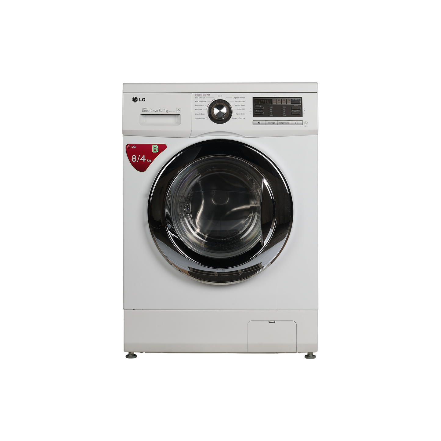 Lave-Linge Sechant 8 kg Reconditionné LG F84400WHR : vue de face