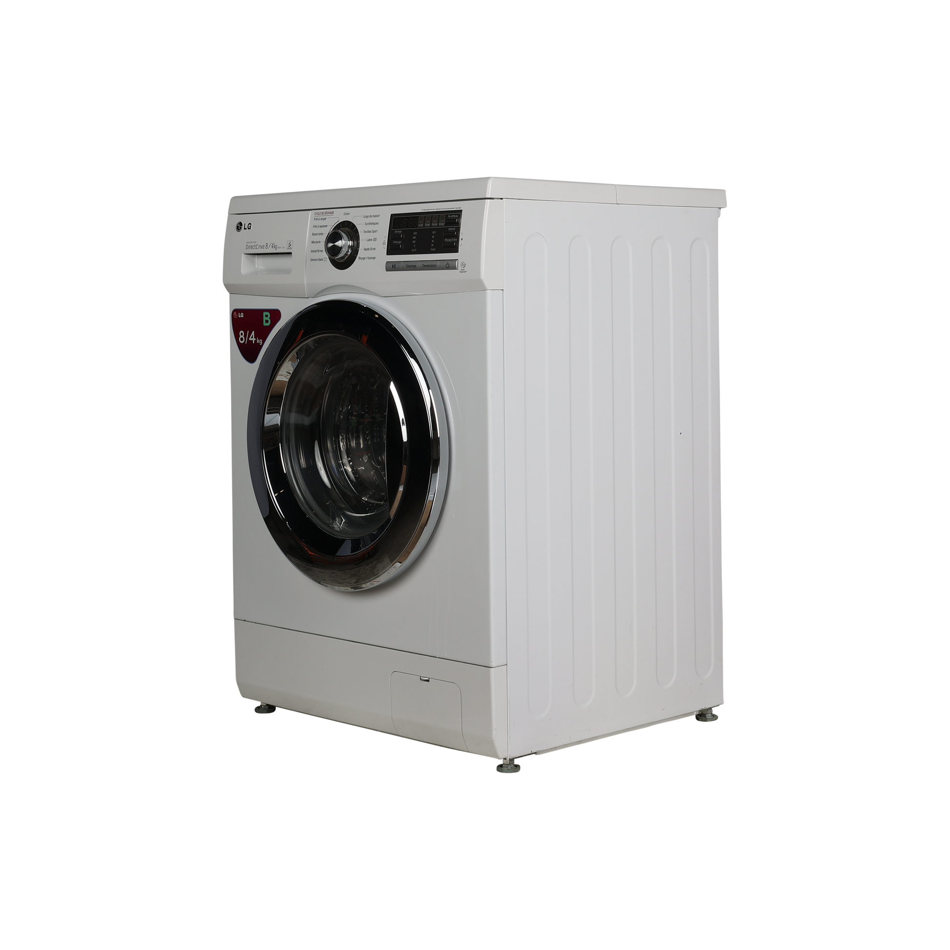 Lave-Linge Sechant 8 kg Reconditionné LG F84400WHR : vue du côté gauche