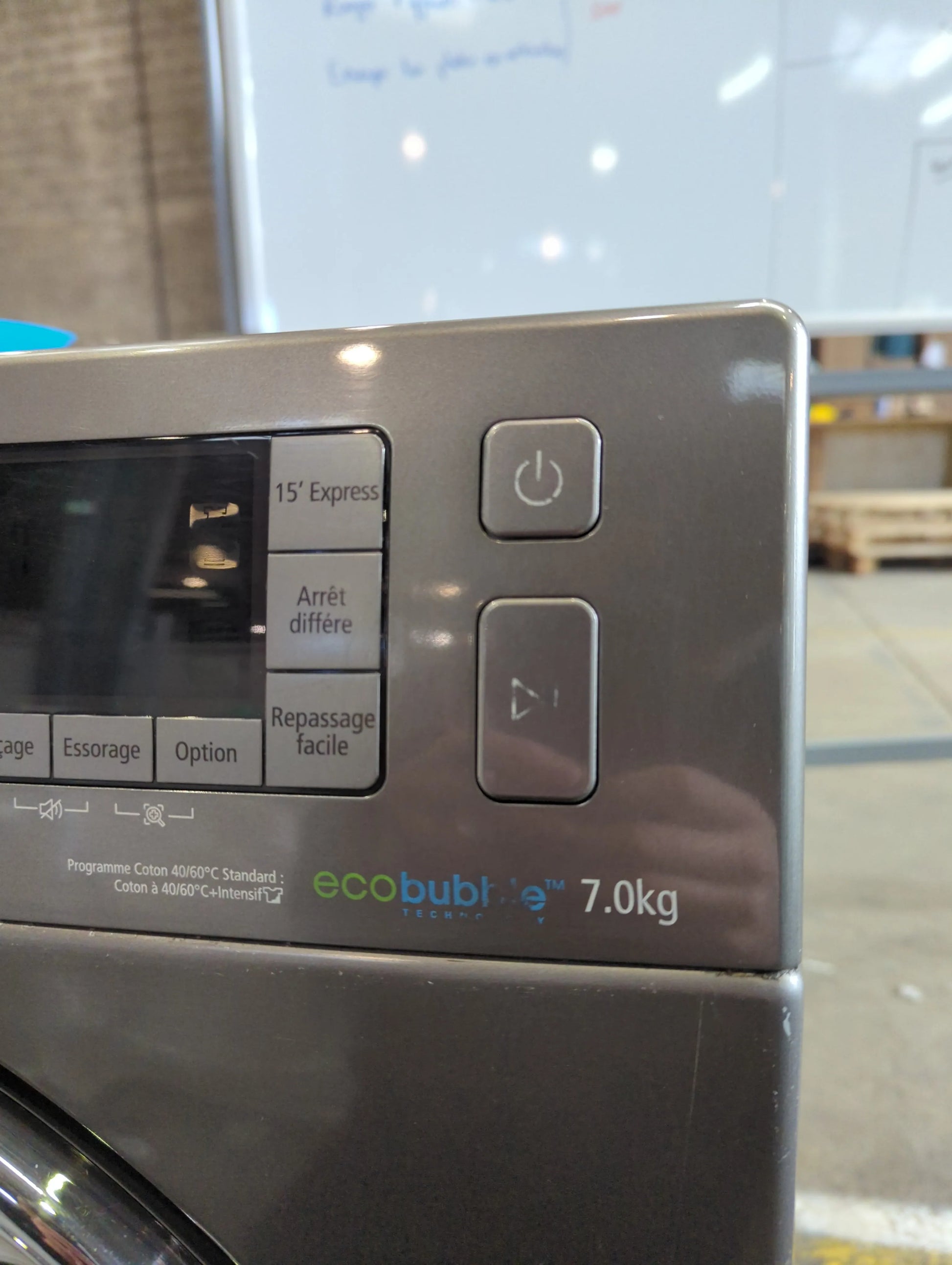 Lave-Linge Hublot 7 kg Reconditionné SAMSUNG WF70F5E5W4X : détails