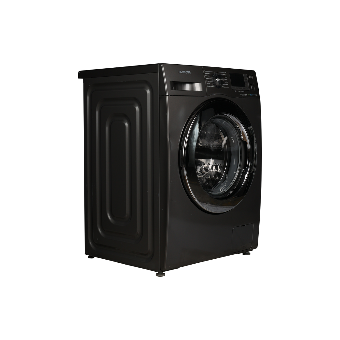 Lave-Linge Hublot 7 kg Reconditionné SAMSUNG WF70F5E5W4X : vue du côté droit