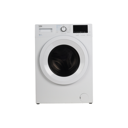 Lave-Linge Sechant 7 kg Reconditionné BEKO HWD7527WW : vue de face