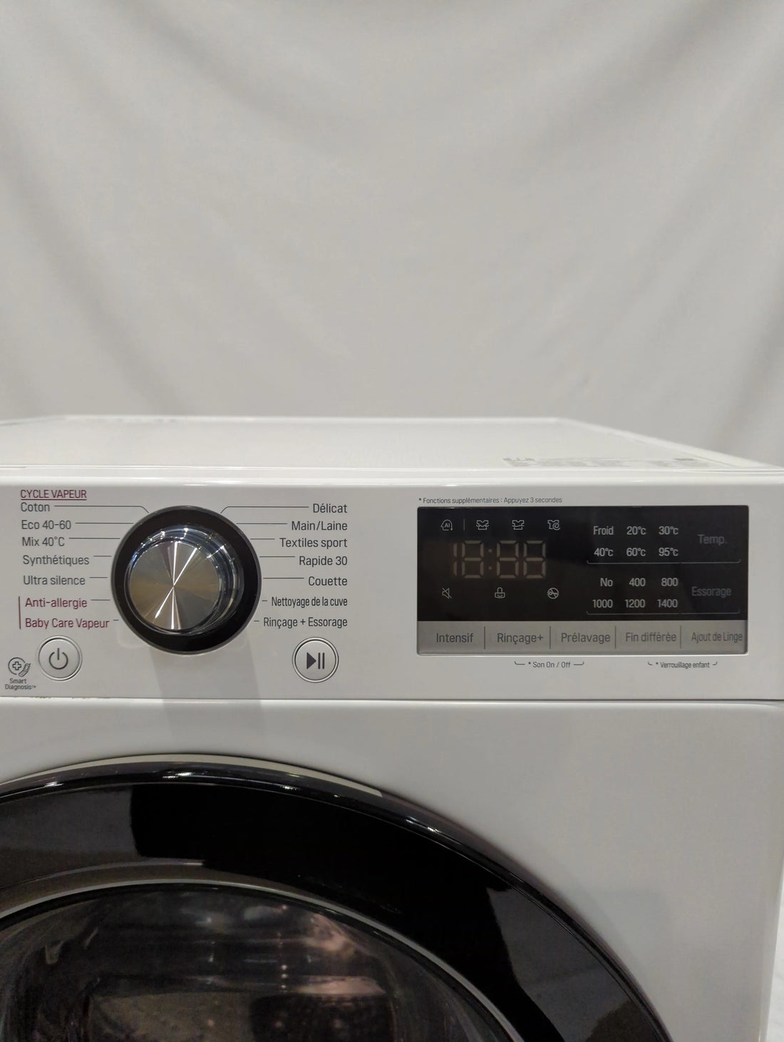 Lave-Linge Hublot 9 kg Reconditionné LG F94N25WHS