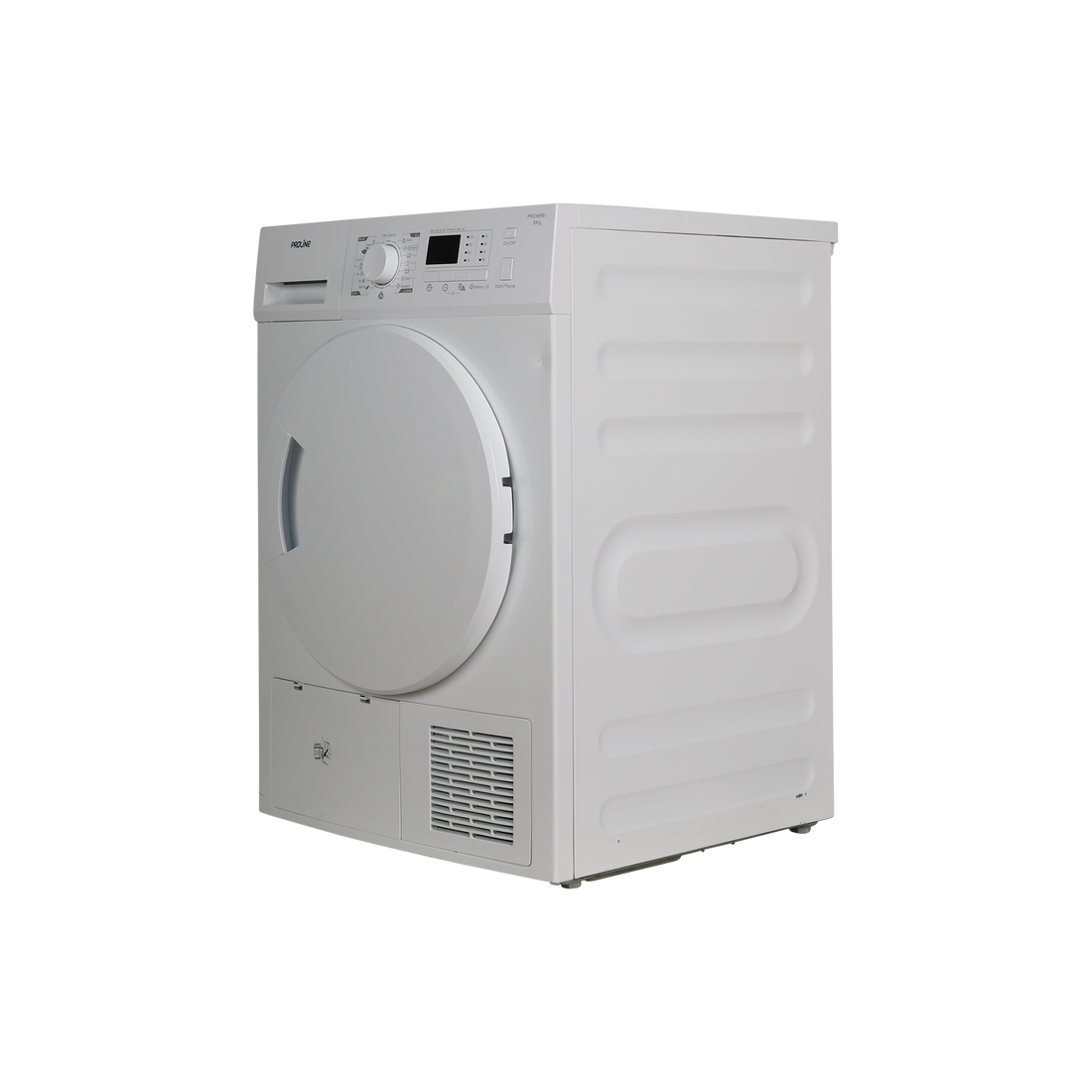 Seche-Linge Pompe À Chaleur 8 kg Reconditionné PROLINE PROHP81 : vue du côté gauche
