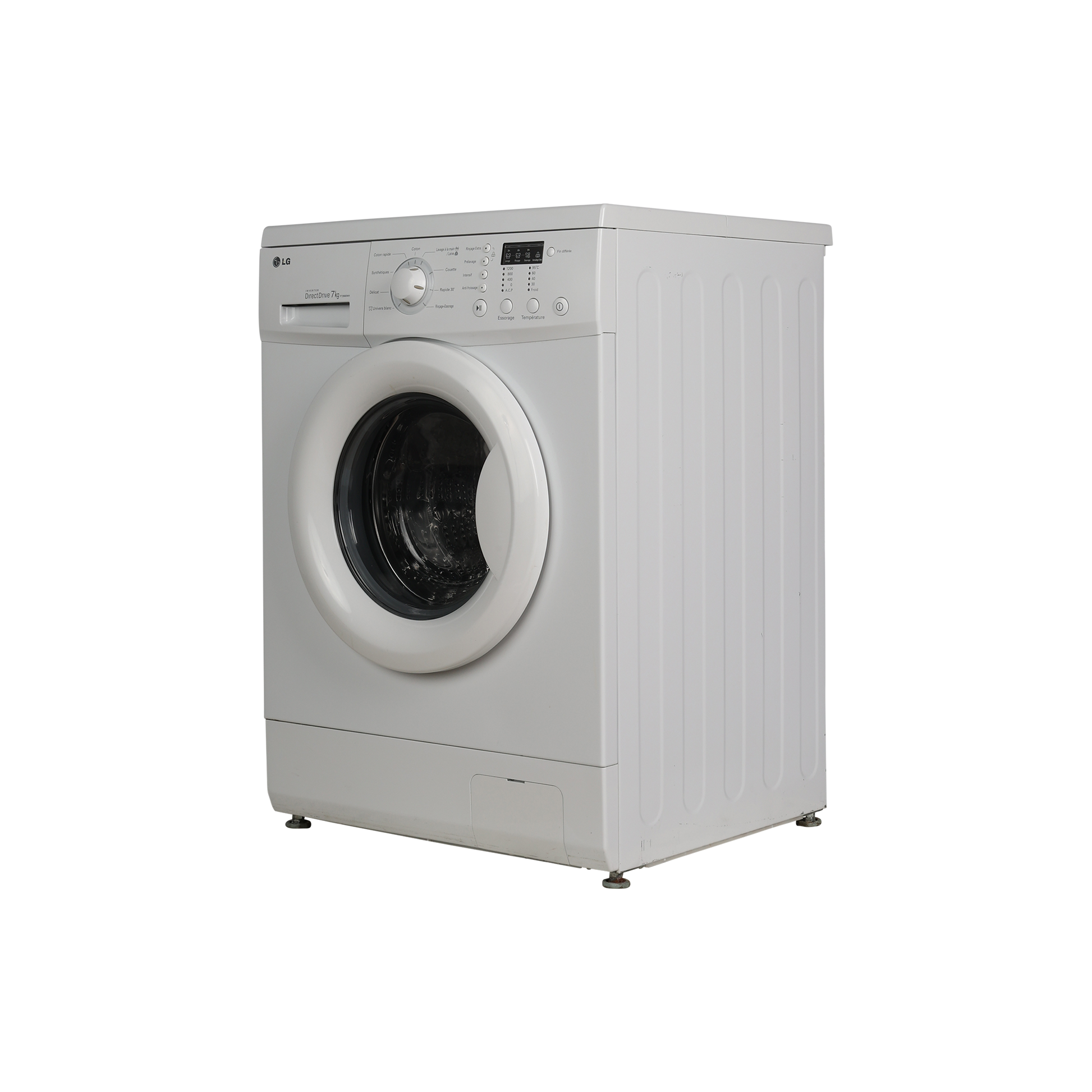Lave-Linge Hublot 7 kg Reconditionné LG F72680WH : vue du côté gauche