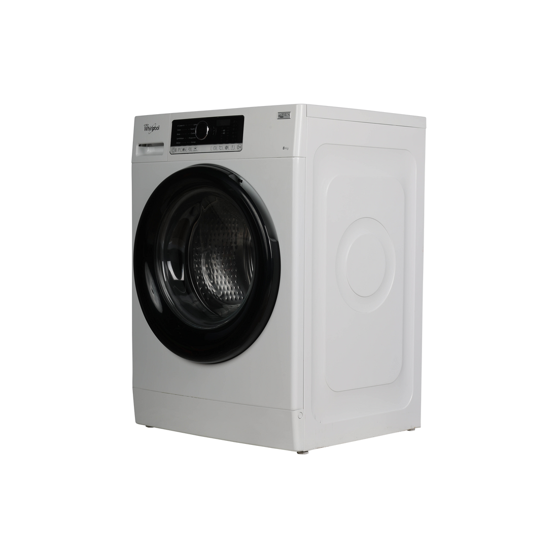 Lave-Linge Hublot 8 kg Reconditionné WHIRLPOOL ZEN8 : vue du côté gauche