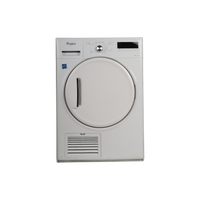 Seche-Linge Condensation 8 kg Reconditionné WHIRLPOOL DDLX 80112 : vue de face