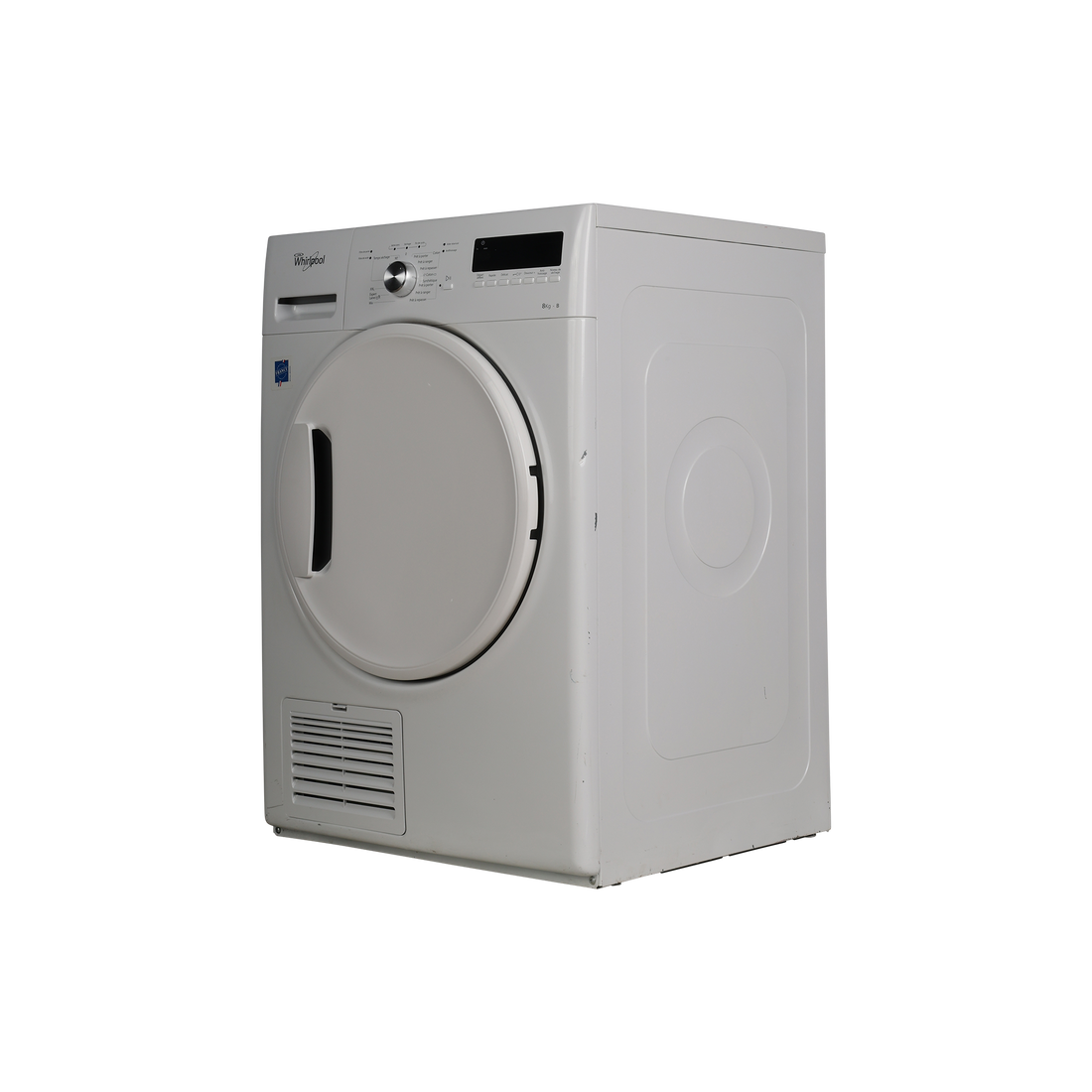 Seche-Linge Condensation 8 kg Reconditionné WHIRLPOOL DDLX 80112 : vue du côté gauche