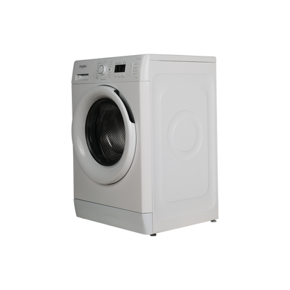 Lave-Linge Hublot 7 kg Reconditionné WHIRLPOOL FWL71452WFR : vue du côté gauche