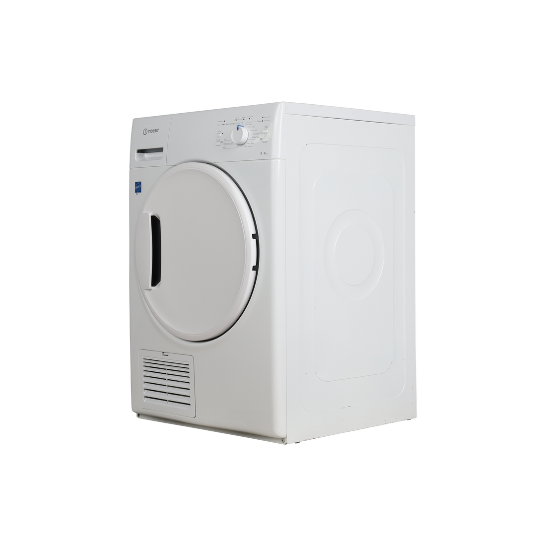 Seche-Linge Condensation 8 kg Reconditionné INDESIT IND 80111 : vue du côté gauche