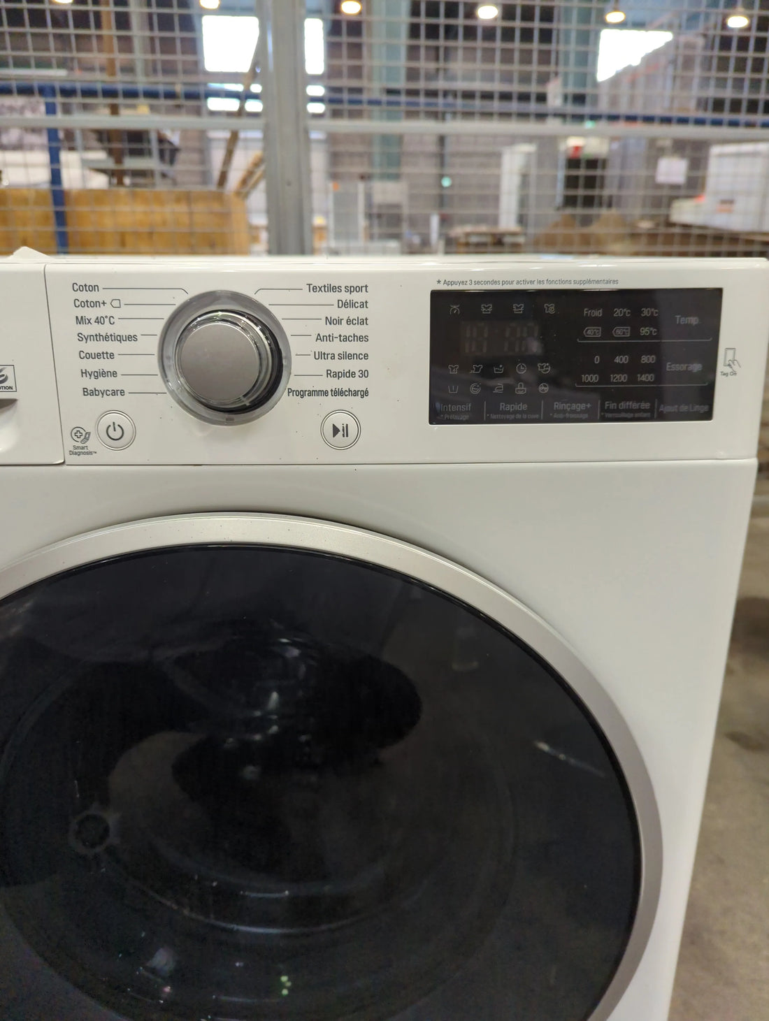 Lave-Linge Hublot 7 kg Reconditionné LG F74C41WH