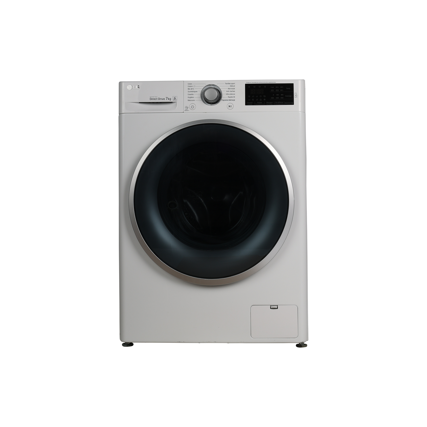 Lave-Linge Hublot 7 kg Reconditionné LG F74C41WH : vue de face