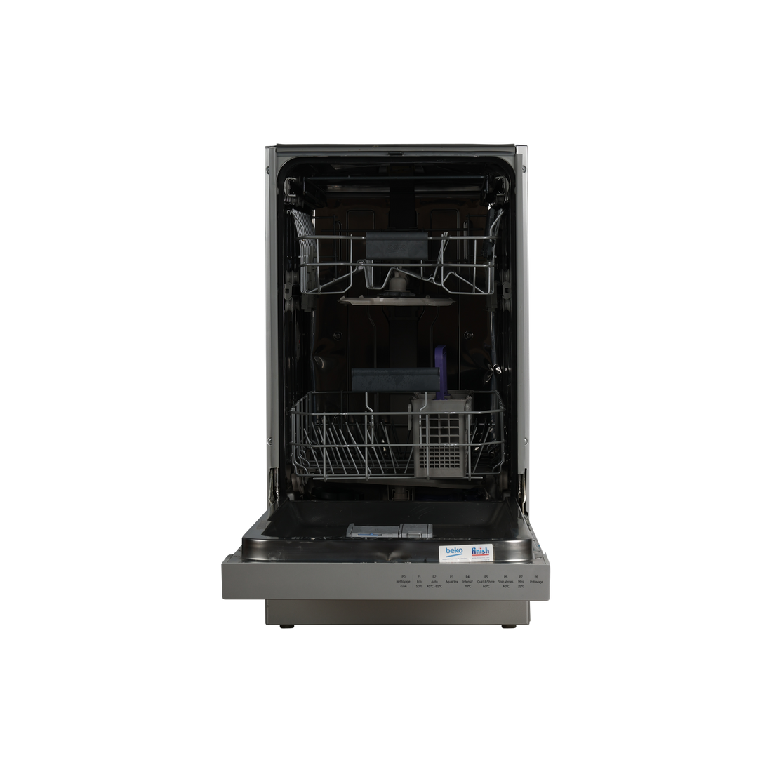 Lave-Vaisselle Pose Libre 11 Cvts Reconditionné BEKO DFS28120S : vue de l'intérieur