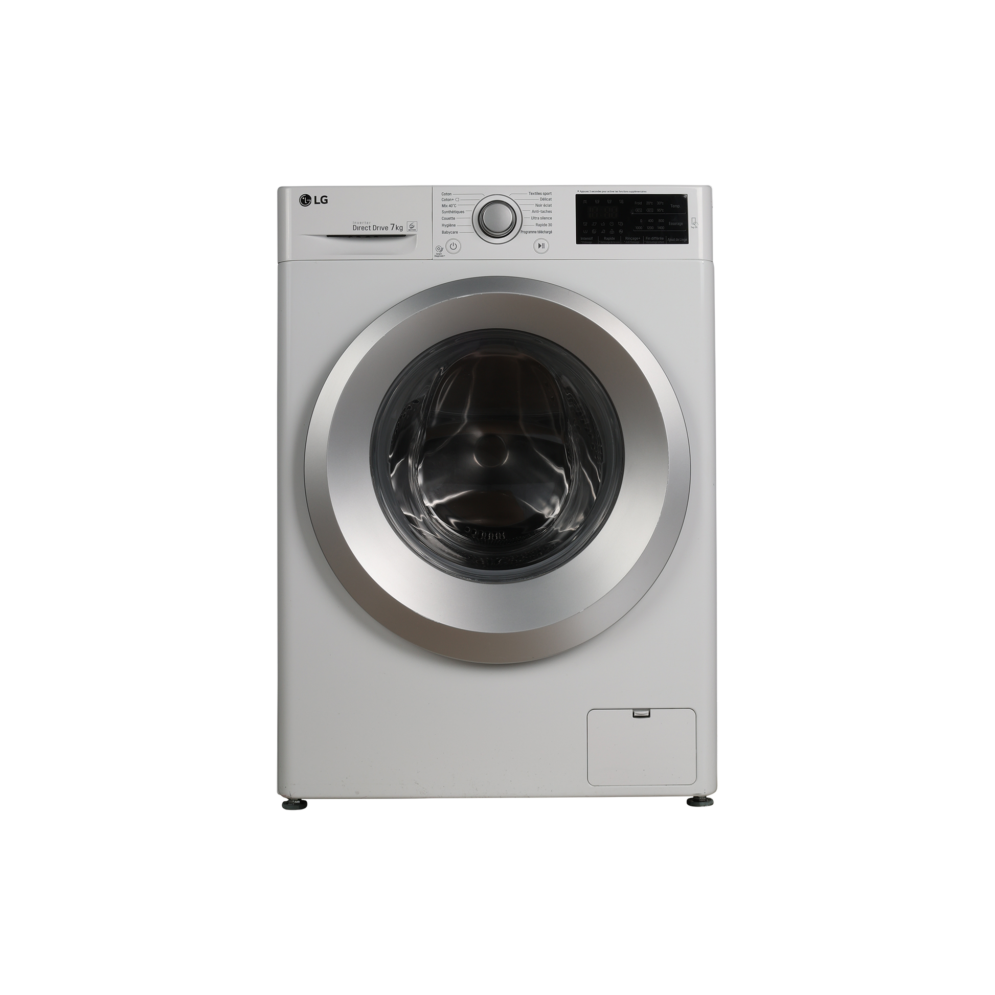 Lave-Linge Hublot 7 kg Reconditionné LG F74J54WH : vue de face