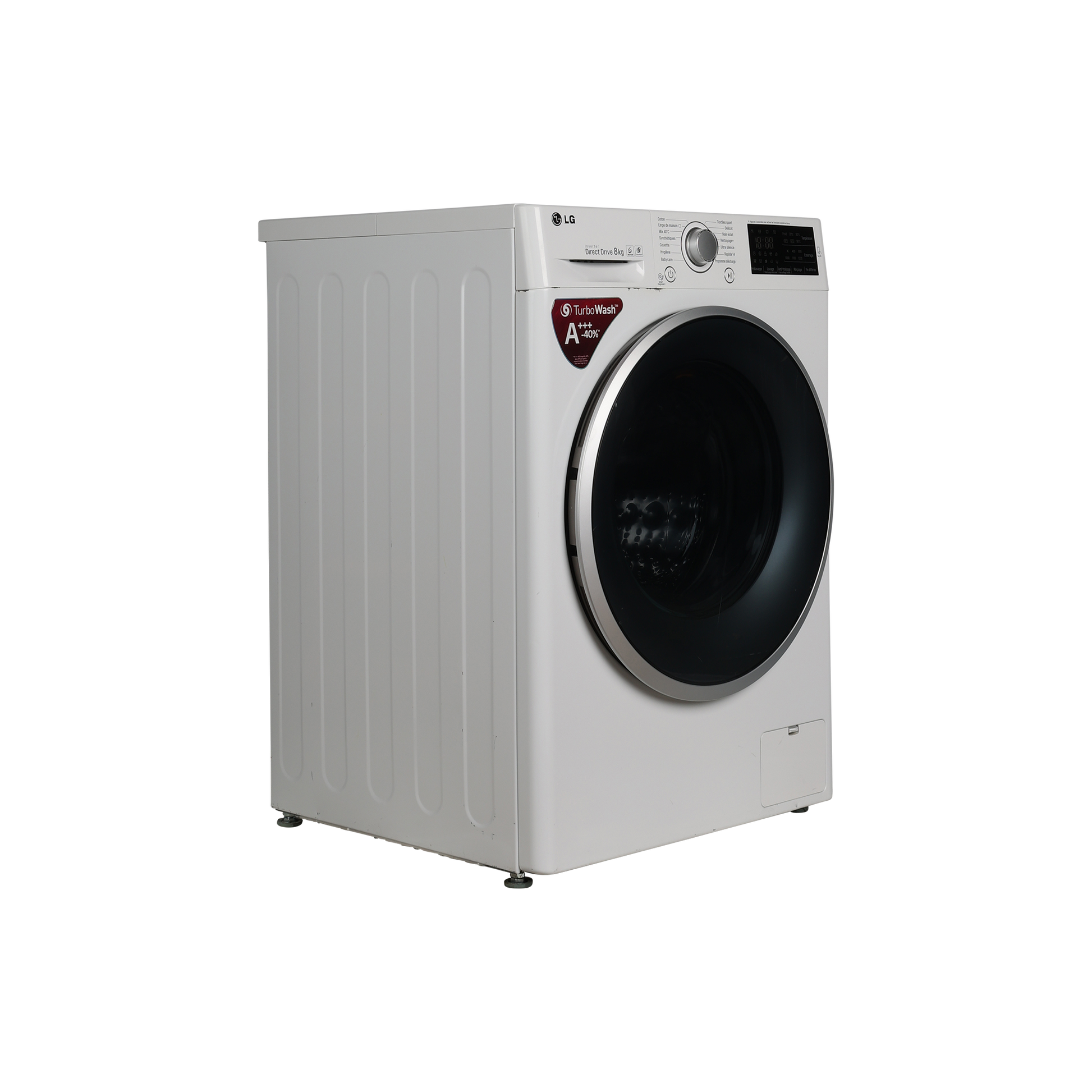 Lave-Linge Hublot 8 kg Reconditionné LG F82841WH : vue du côté droit