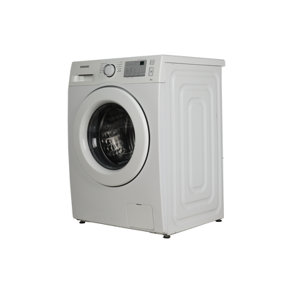 Lave-Linge Hublot 8 kg Reconditionné SAMSUNG WW80J3283KW : vue du côté gauche