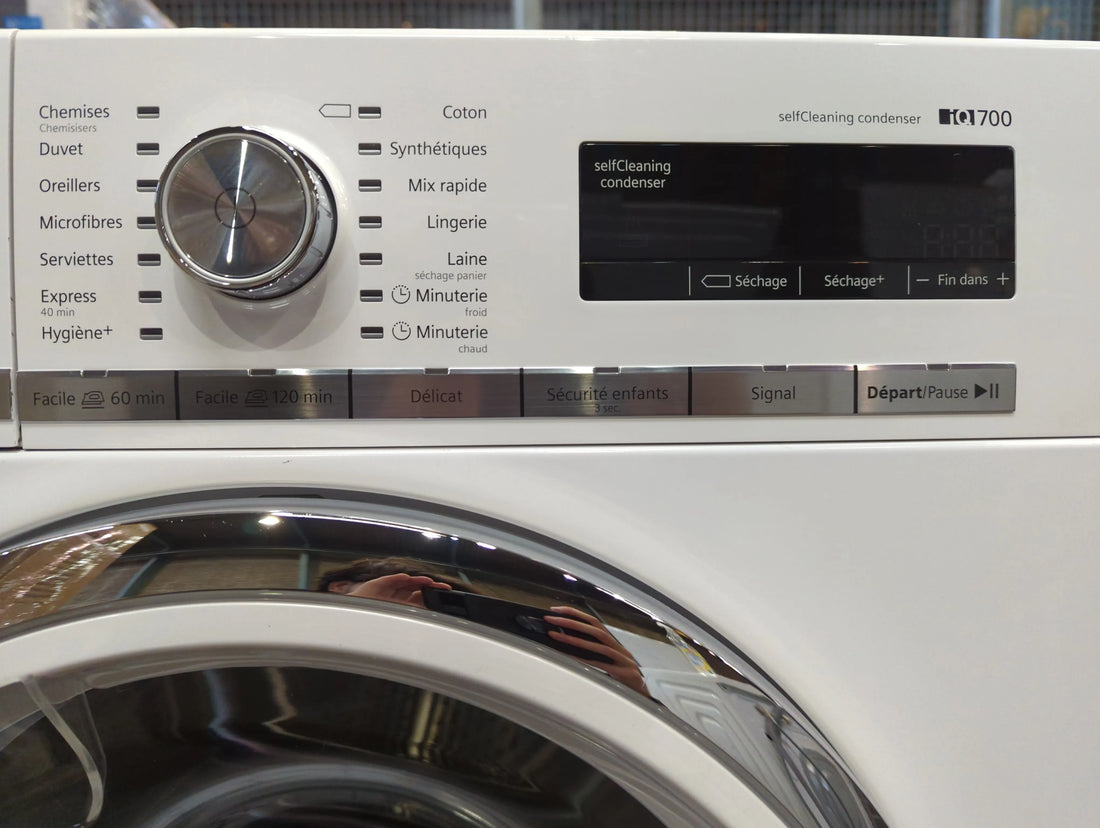 Seche-Linge Pompe À Chaleur 9 kg Reconditionné SIEMENS WT47W590FF