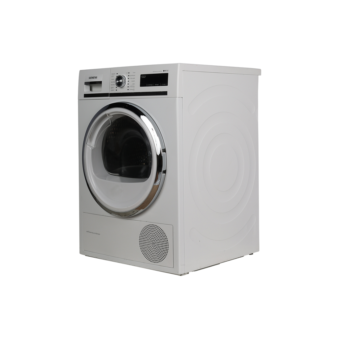 Seche-Linge Pompe À Chaleur 9 kg Reconditionné SIEMENS WT47W590FF : vue du côté gauche