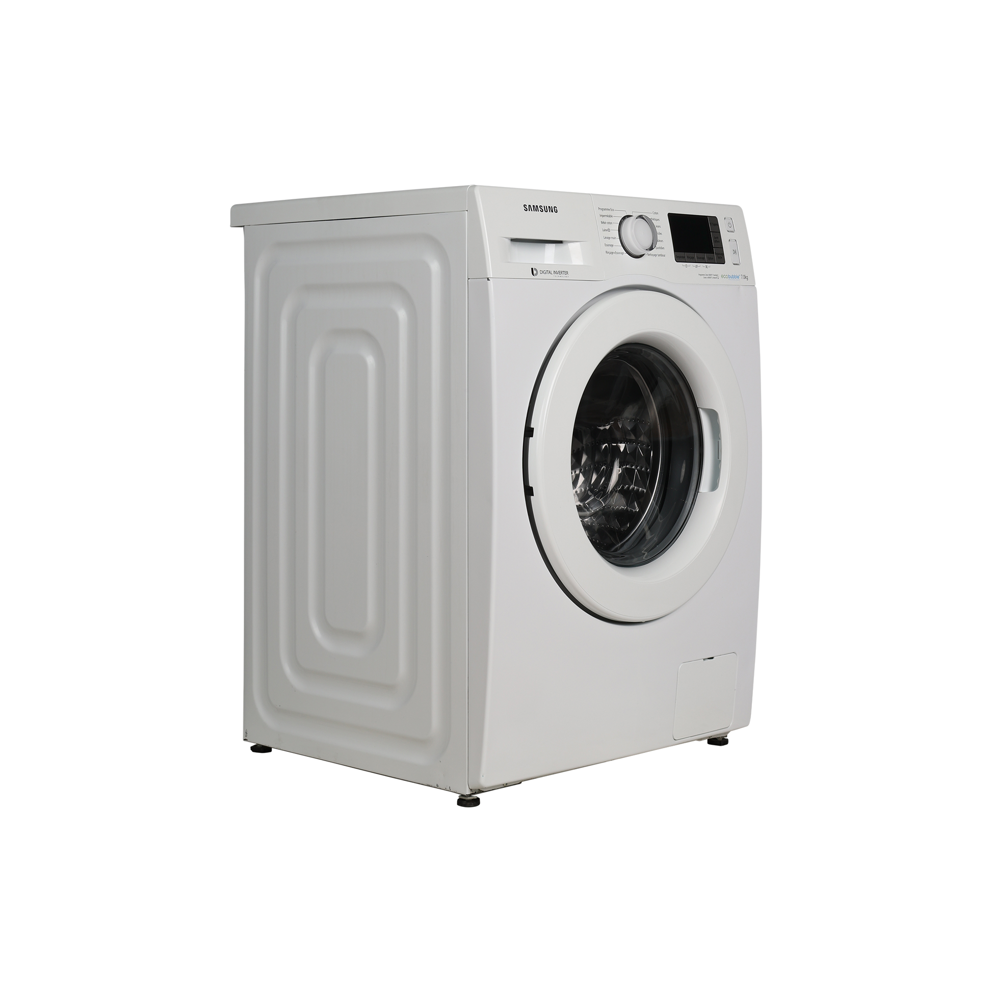 Lave-Linge Hublot 7 kg Reconditionné SAMSUNG WF70F5E3U4W : vue du côté droit
