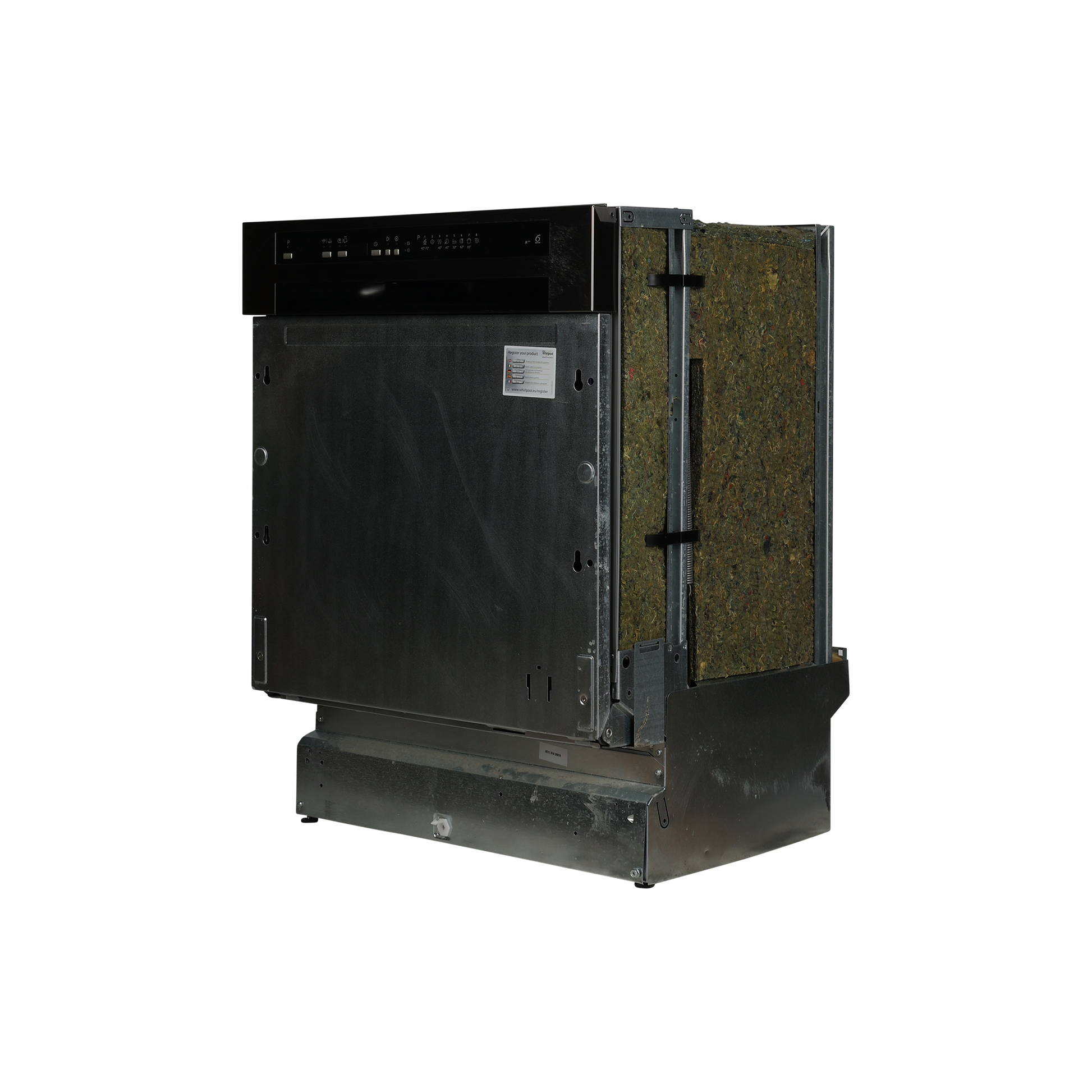 Lave-Vaisselle Encastrable 13 Cvts Reconditionné WHIRLPOOL ADG8100IX : vue du côté gauche