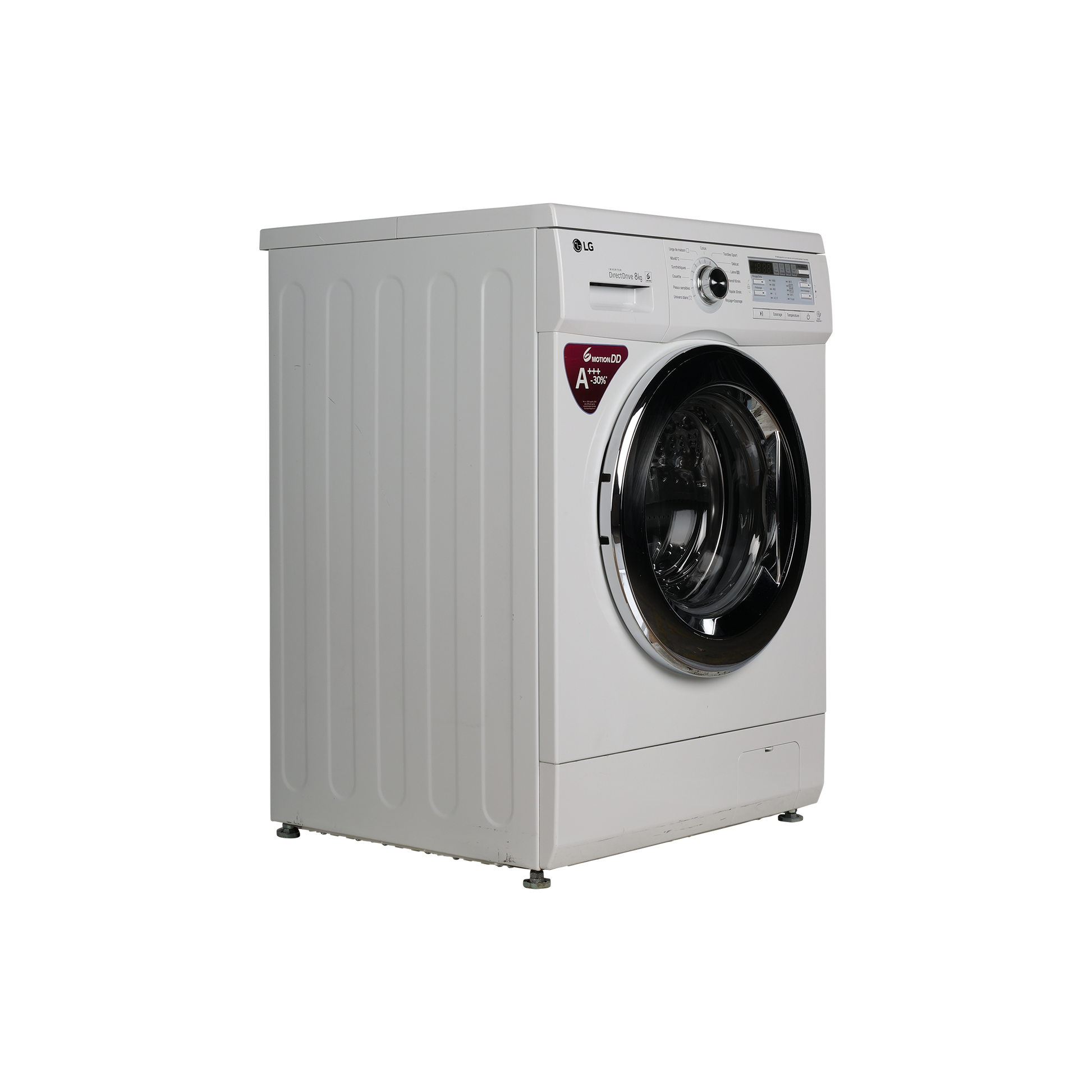Lave-Linge Hublot 8 kg Reconditionné LG FH496TDAD : vue du côté droit