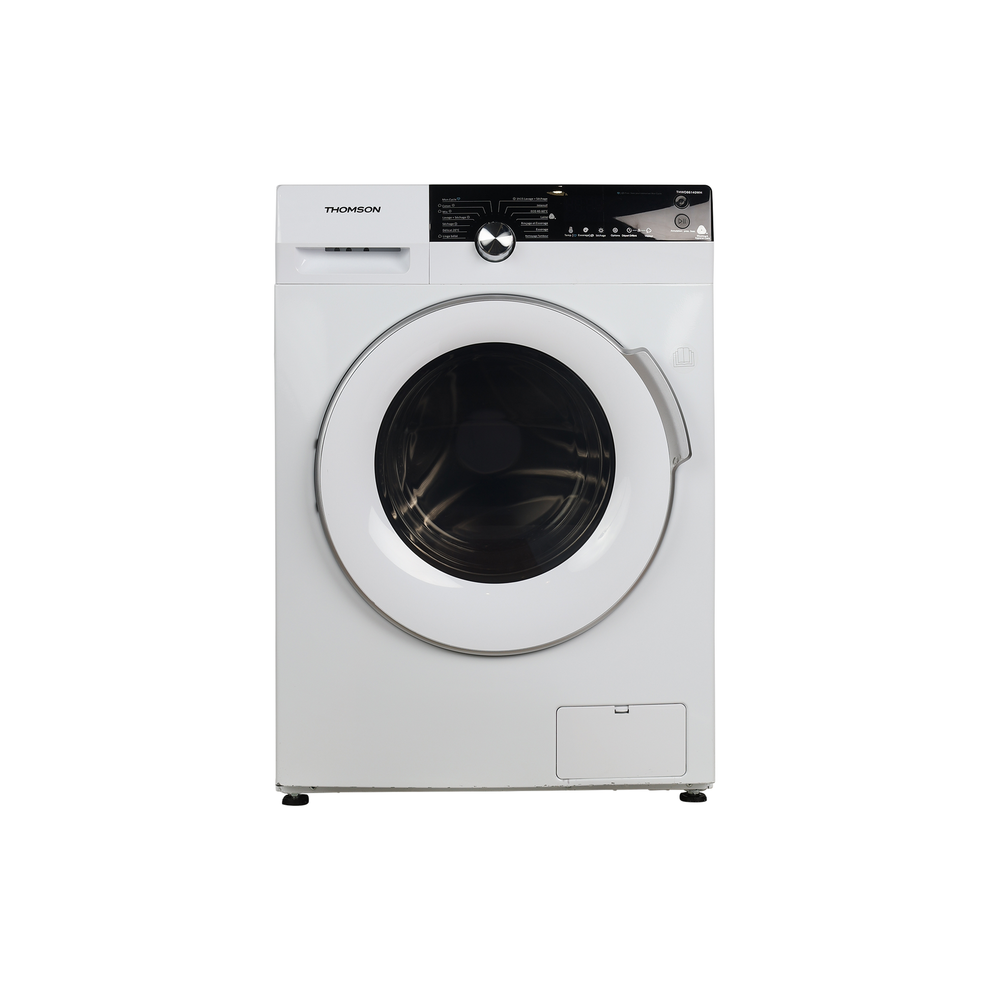 Lave-Linge Sechant 8 kg Reconditionné THOMSON THWD86140WH : vue de face