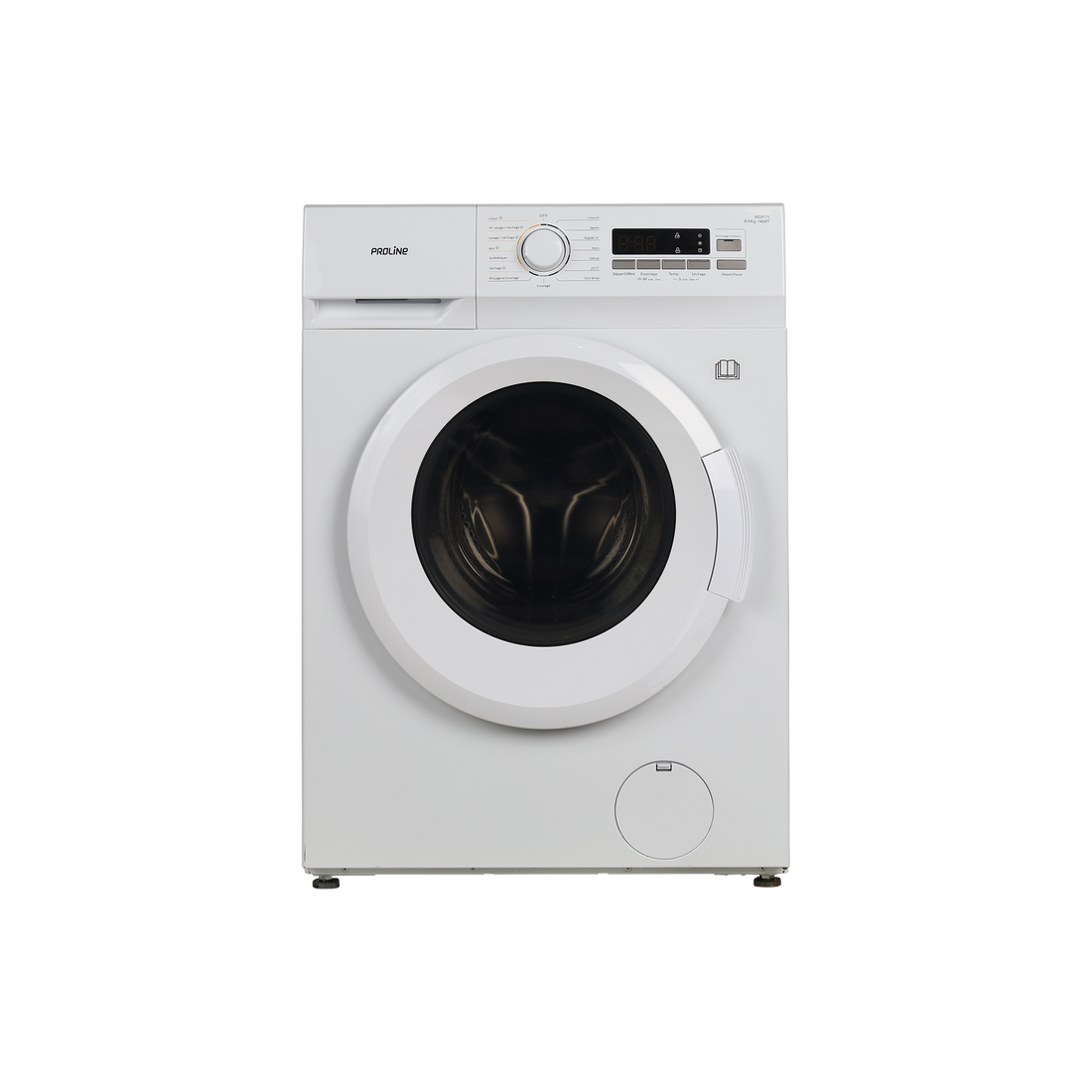 Lave-Linge Sechant 8 kg Reconditionné PROLINE WDP75 : vue de face