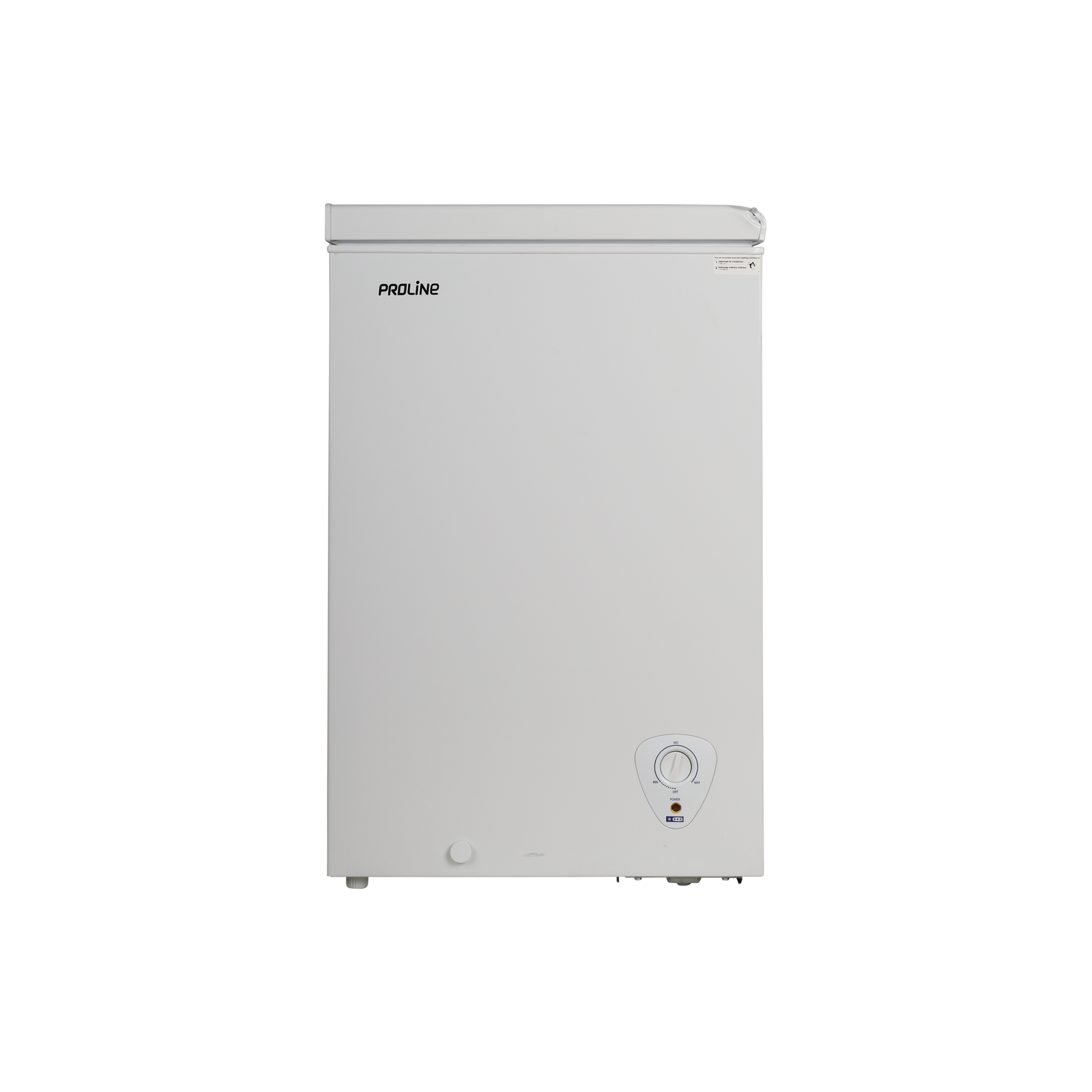 Congélateur Coffre 95 L Reconditionné PROLINE PLCH106 : vue de face