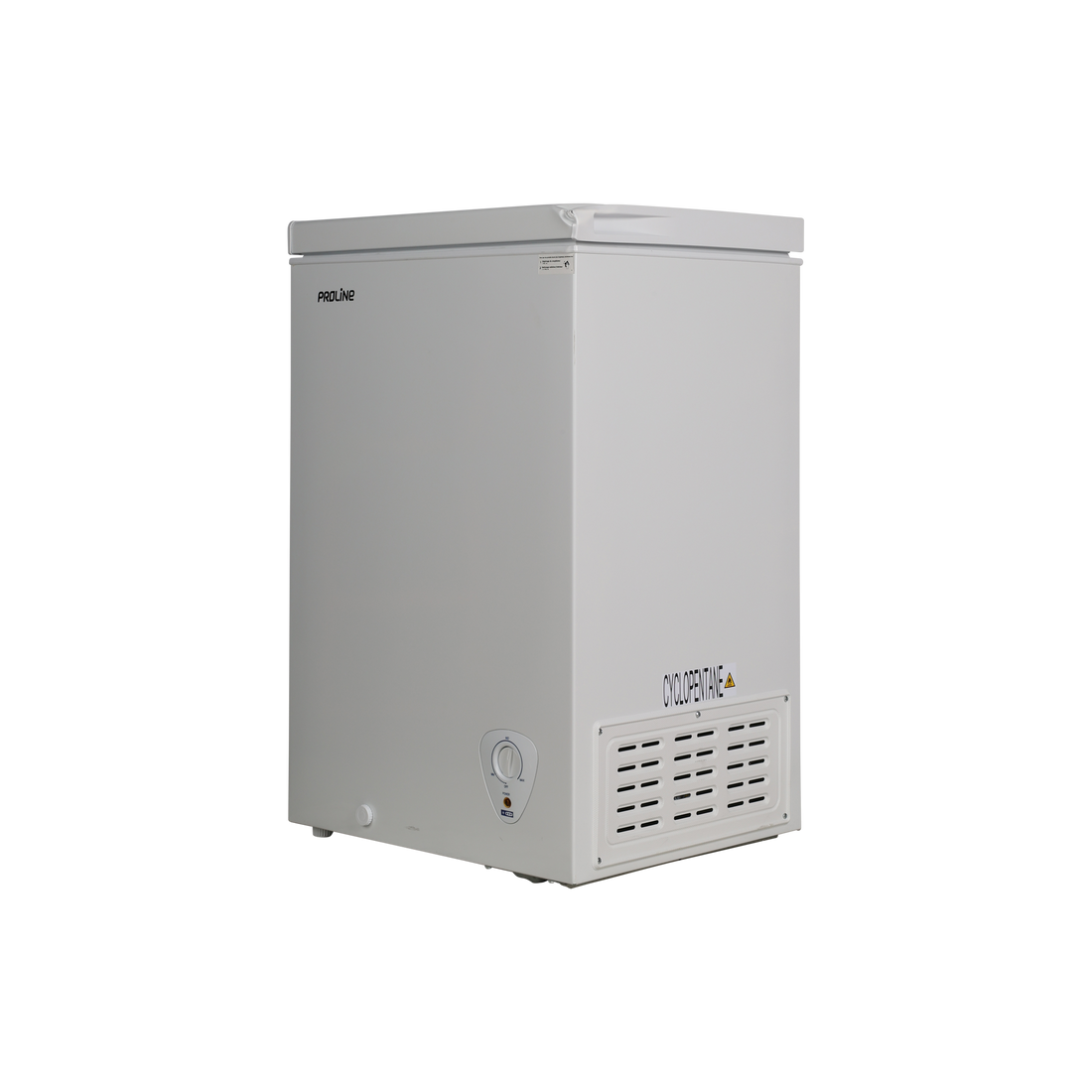 Congélateur Coffre 95 L Reconditionné PROLINE PLCH106 : vue du côté gauche
