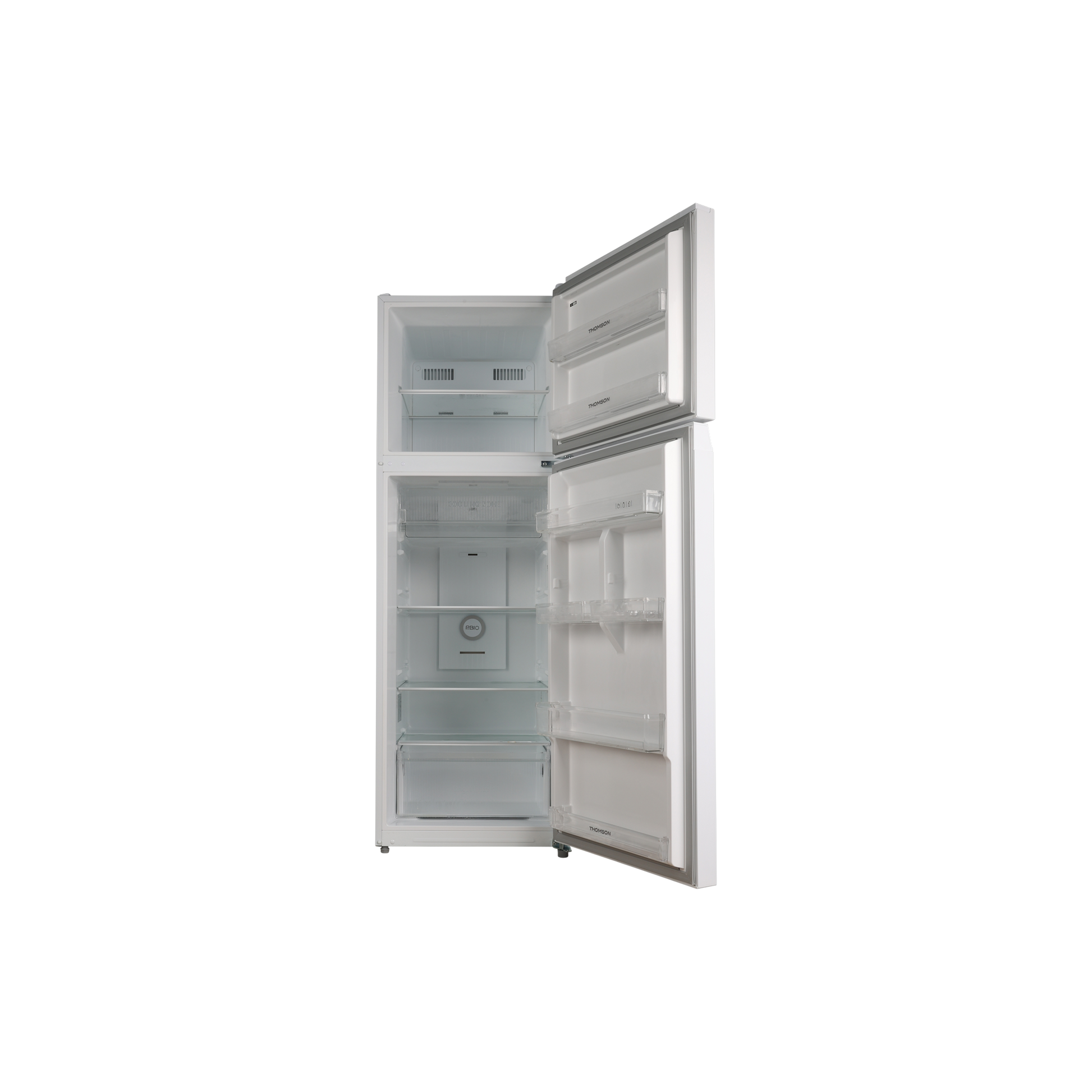 Réfrigérateur Avec Congélateur 338 L Reconditionné THOMSON THD316NFWH : vue de l'intérieur