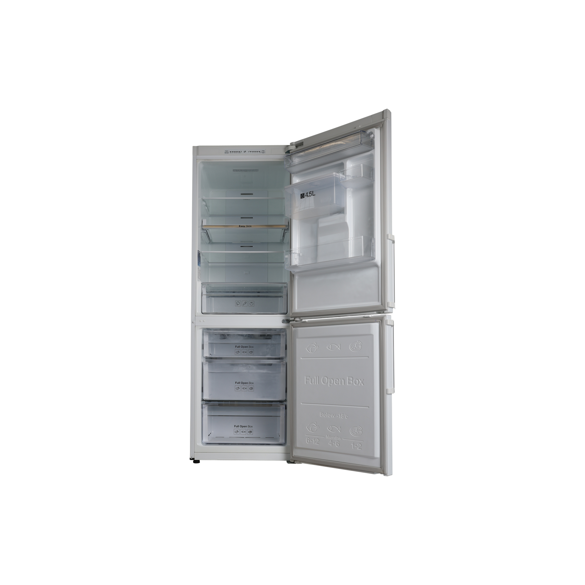 Réfrigérateur Avec Congélateur 288 L Reconditionné SAMSUNG RB29FWJNDWW : vue de l'intérieur