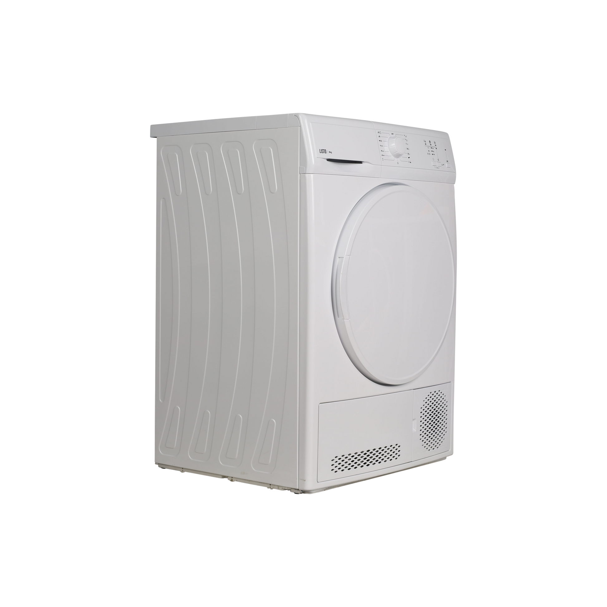 Seche-Linge Condensation 8 kg Reconditionné LISTO SLC8-L2B : vue du côté droit
