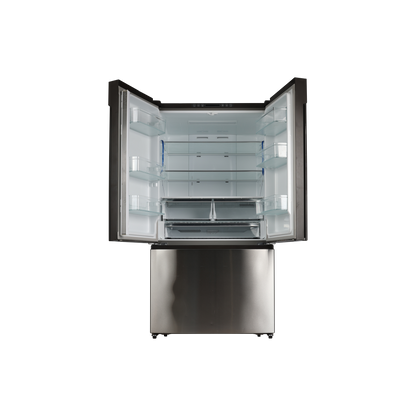Réfrigérateur Multi-Portes 596 L Reconditionné HISENSE RF750N4ISF : vue de l'intérieur