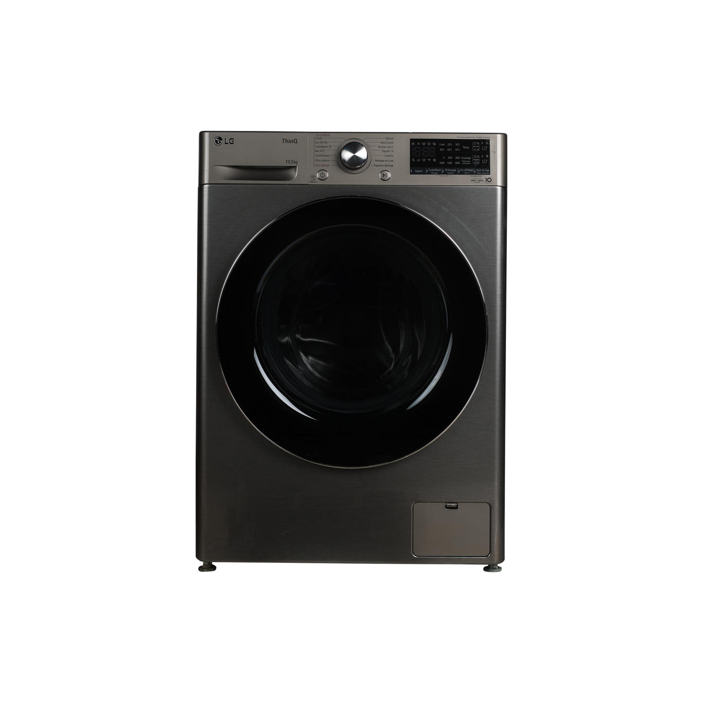 Lave-Linge Hublot 10.5 kg Reconditionné LG F14V72ISTA : vue de face