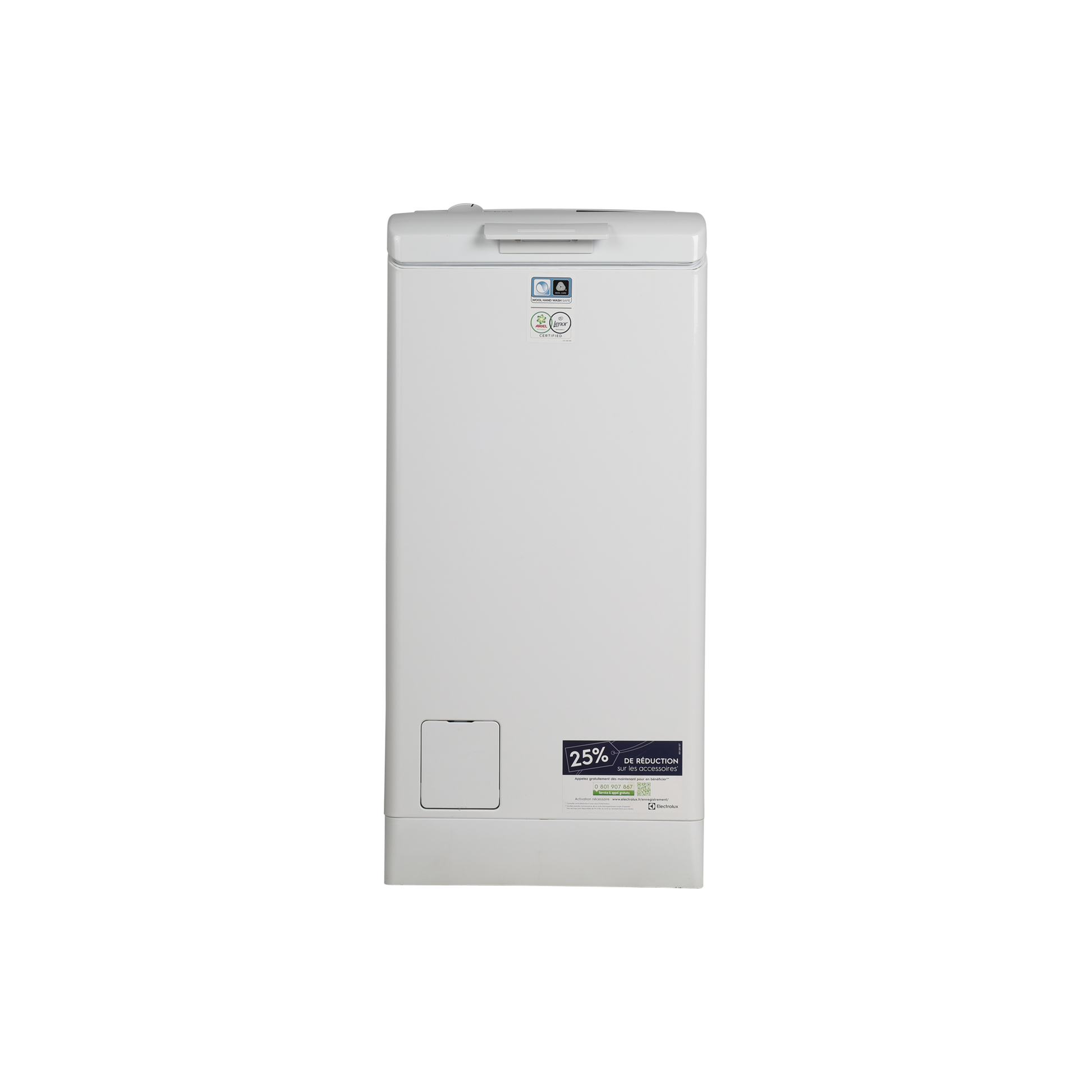 Lave-Linge Top 6 kg Reconditionné ELECTROLUX EW6T3164AD : vue de face