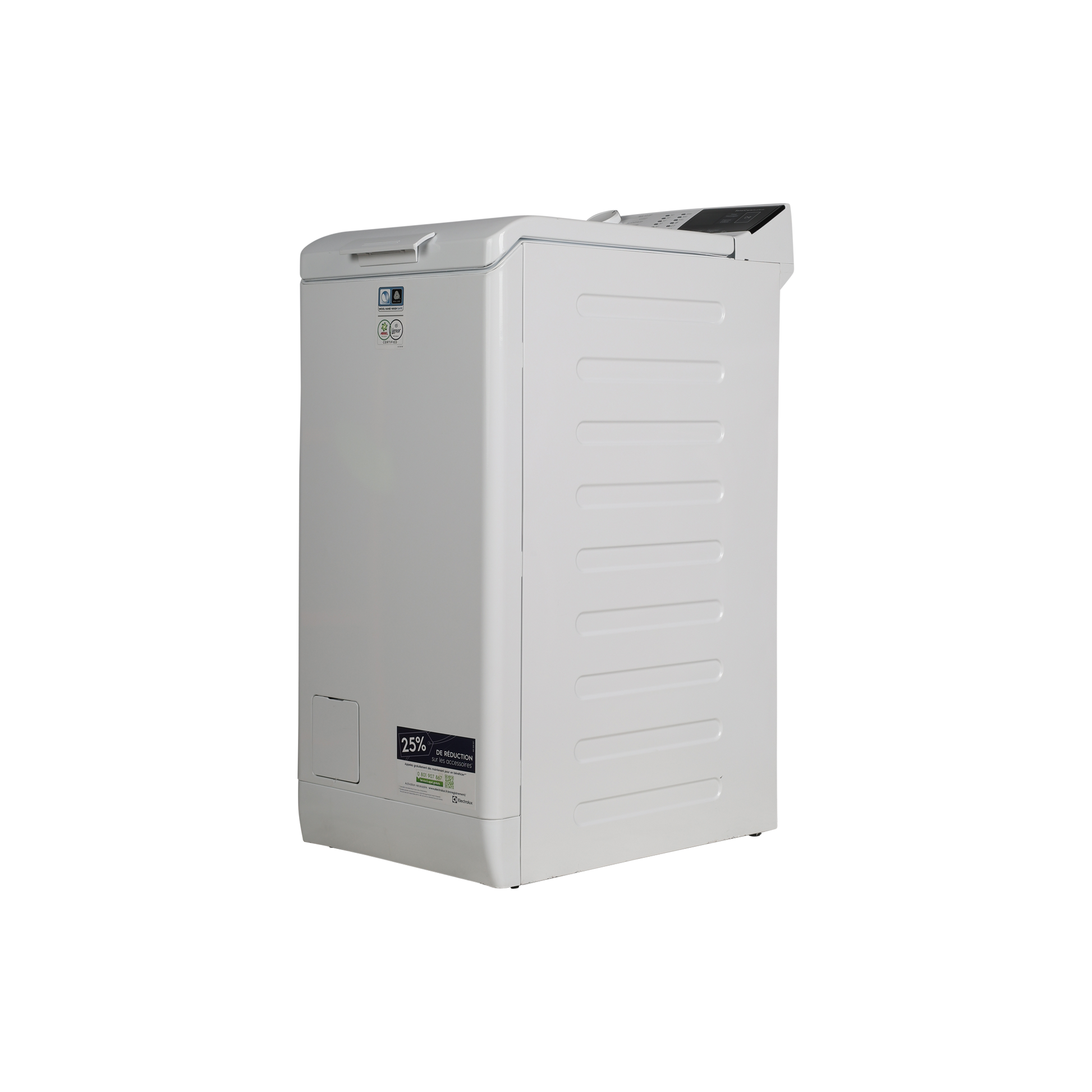 Lave-Linge Top 6 kg Reconditionné ELECTROLUX EW6T3164AD : vue du côté gauche