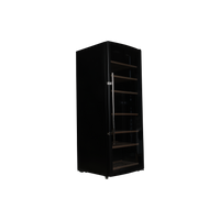 Cave À Vin De Conservation 89 Bouteilles Reconditionné CAVISS C287GBEG : vue du côté gauche