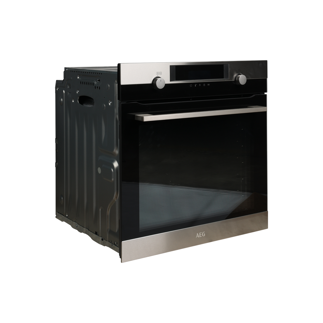 Four Chaleur Tournante 71 L Reconditionné AEG BPE55526BM : vue du côté droit