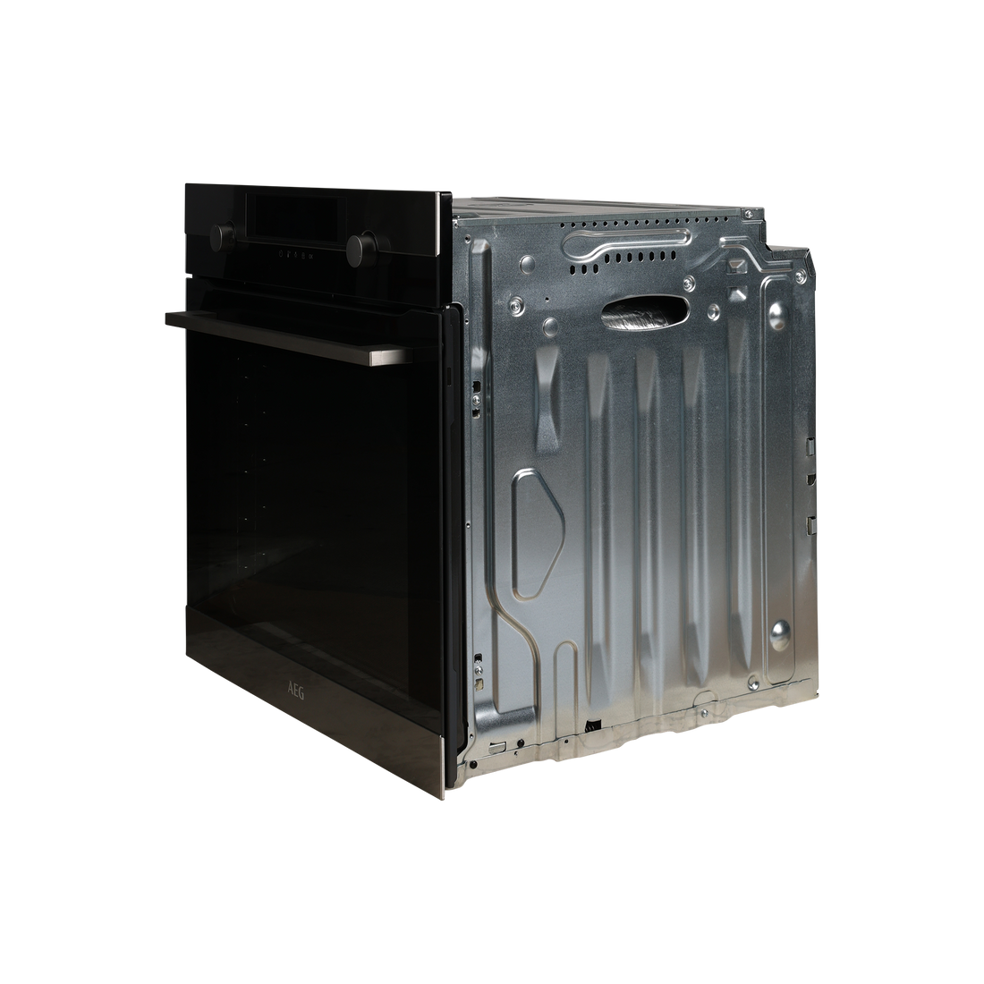 Four Chaleur Tournante 71 L Reconditionné AEG BPE55526BM : vue du côté gauche
