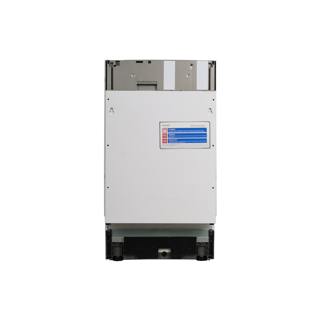 Lave-Vaisselle Encastrable 10 Cvts Reconditionné SHARP QW-I1GI47EX : vue de face