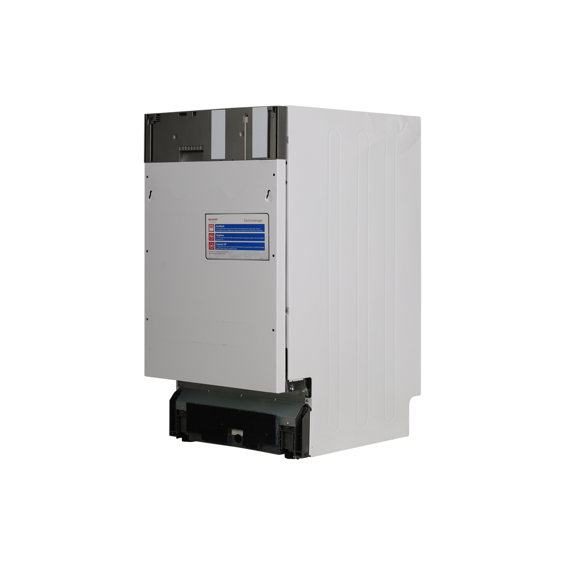 Lave-Vaisselle Encastrable 10 Cvts Reconditionné SHARP QW-I1GI47EX : vue du côté gauche