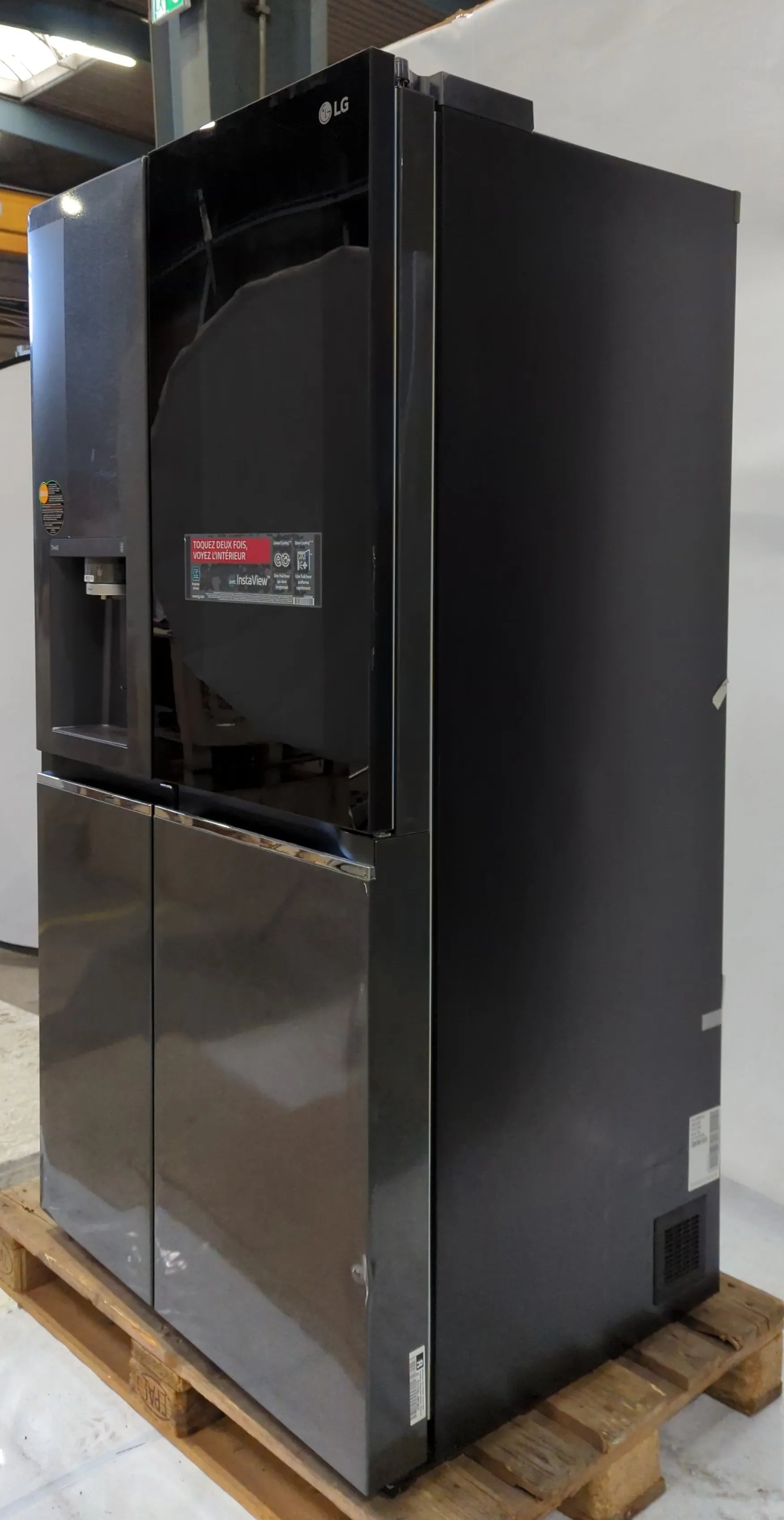 Réfrigérateur Américain 635 L Reconditionné LG GSXV90MCAE : détails