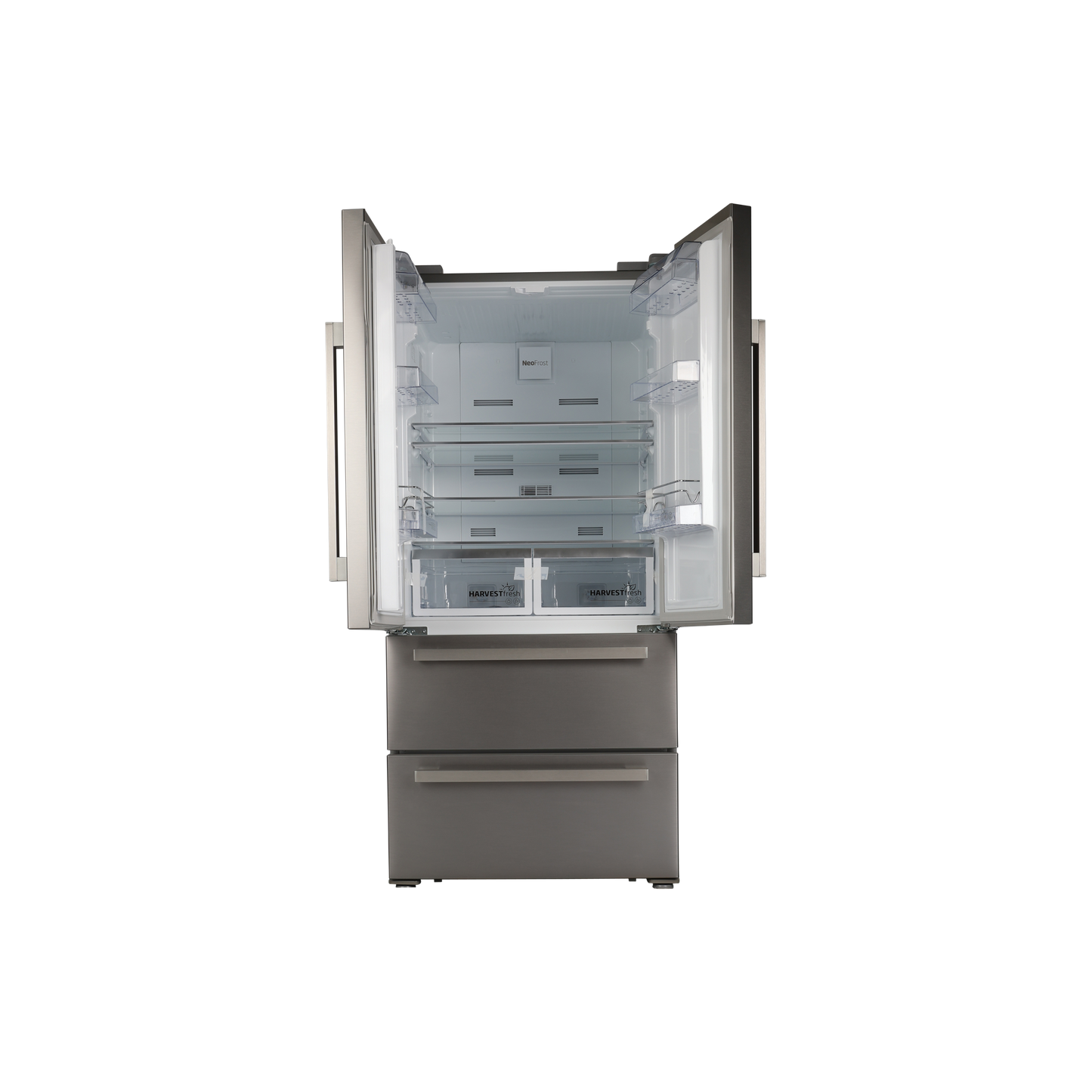 Réfrigérateur Multi-Portes 539 L Reconditionné BEKO GNE6039XPN : vue de l'intérieur