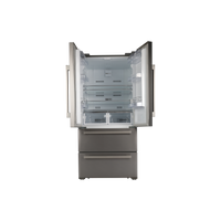 Réfrigérateur Multi-Portes 539 L Reconditionné BEKO GNE6039XPN : vue de l'intérieur