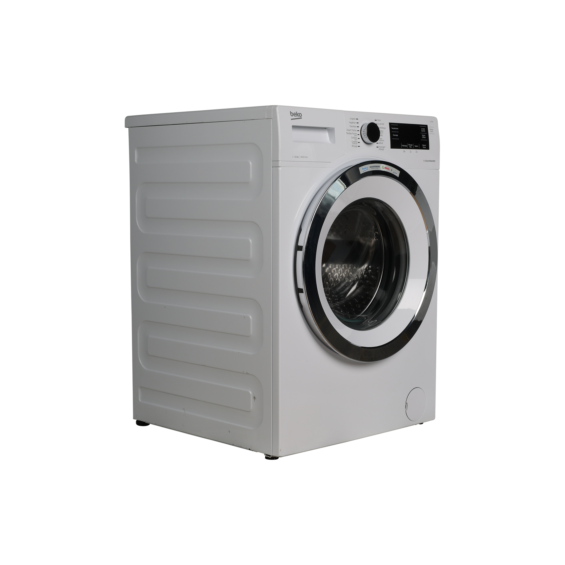 Lave-Linge Hublot 11 kg Reconditionné BEKO LLF11W2 : vue du côté droit
