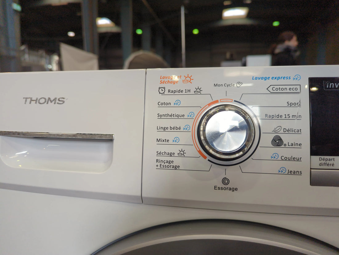 Lave-Linge Sechant 10 kg Reconditionné THOMSON THWD16107 BLANC : détails