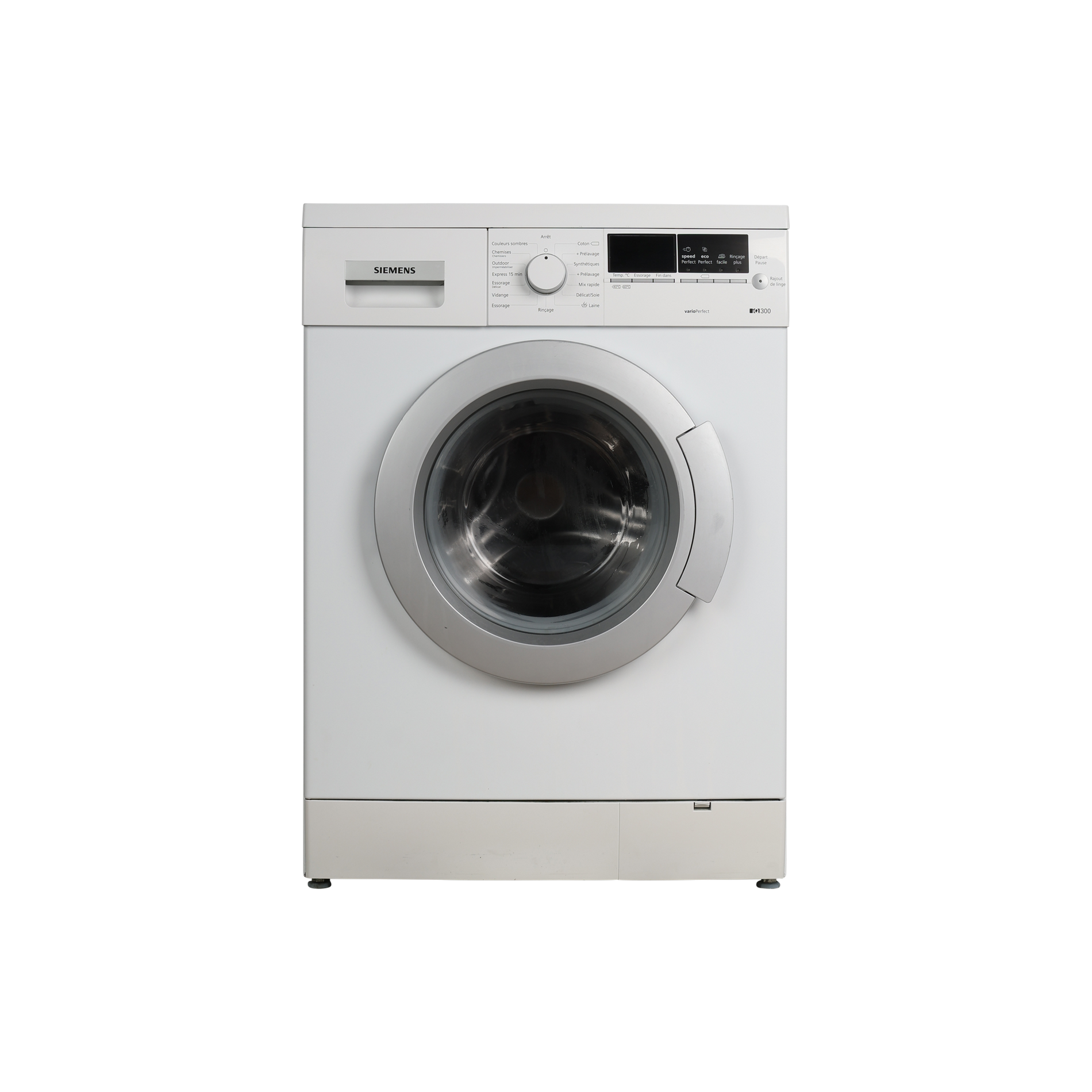 Lave-Linge Hublot 7 kg Reconditionné SIEMENS WM14E462FF : vue de face