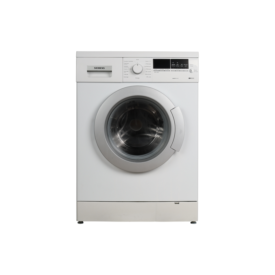Lave-Linge Hublot 7 kg Reconditionné SIEMENS WM14E462FF : vue de face