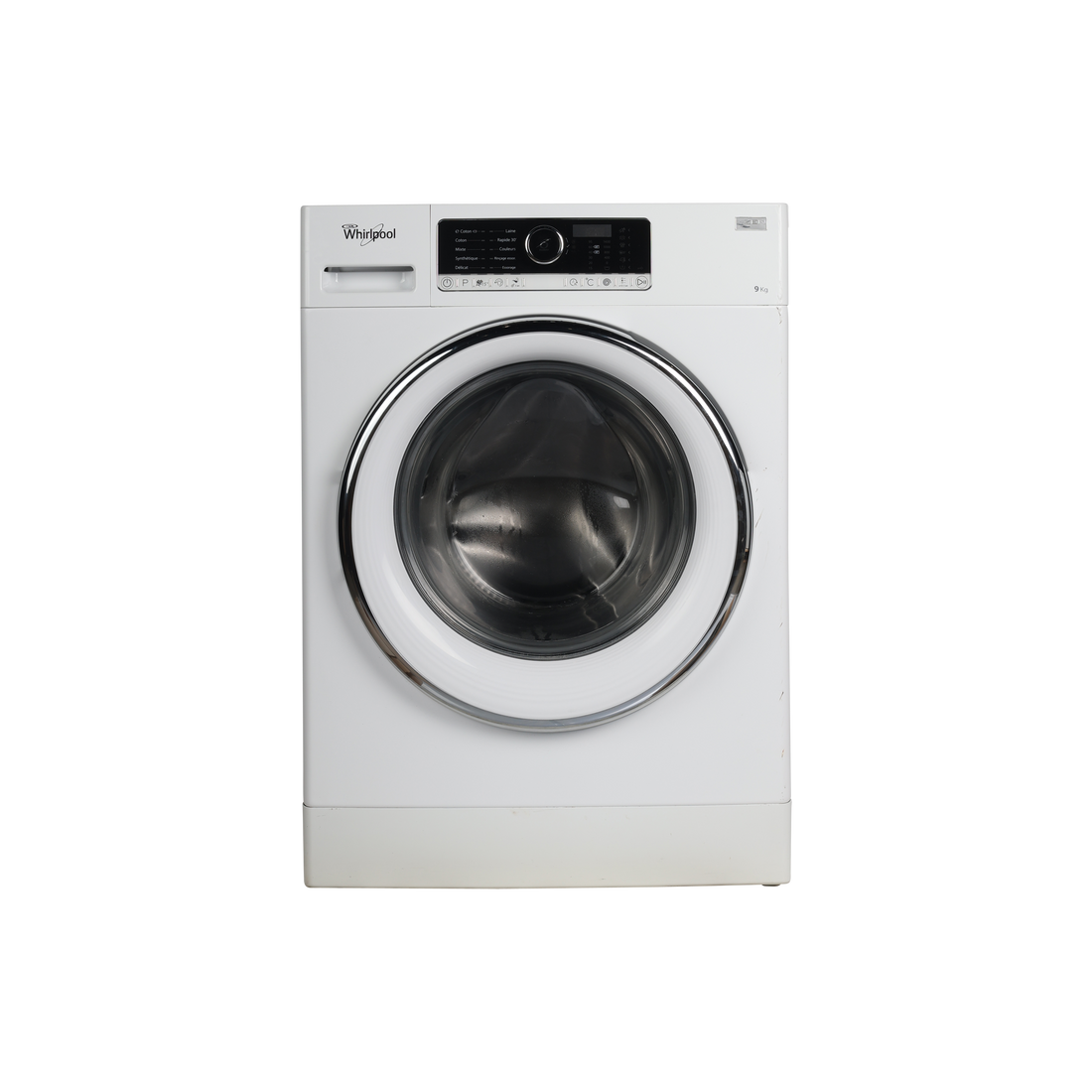Lave-Linge Hublot 9 kg Reconditionné WHIRLPOOL FSCR90427 : vue de face